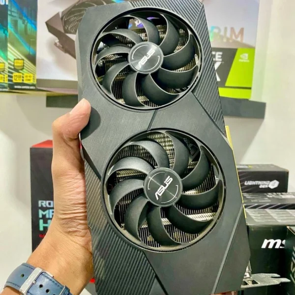 USED ASUS DUAL GEFORCE RTX 2060 EVO 6GB GDDR6 GRAPHICS CARD