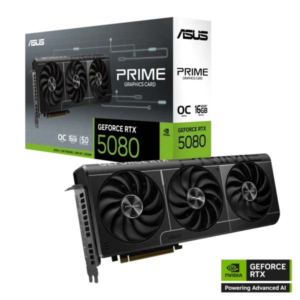 ASUS PRIME RTX 5080 16GB GDDR7 (3 YEARS WARRANTY)