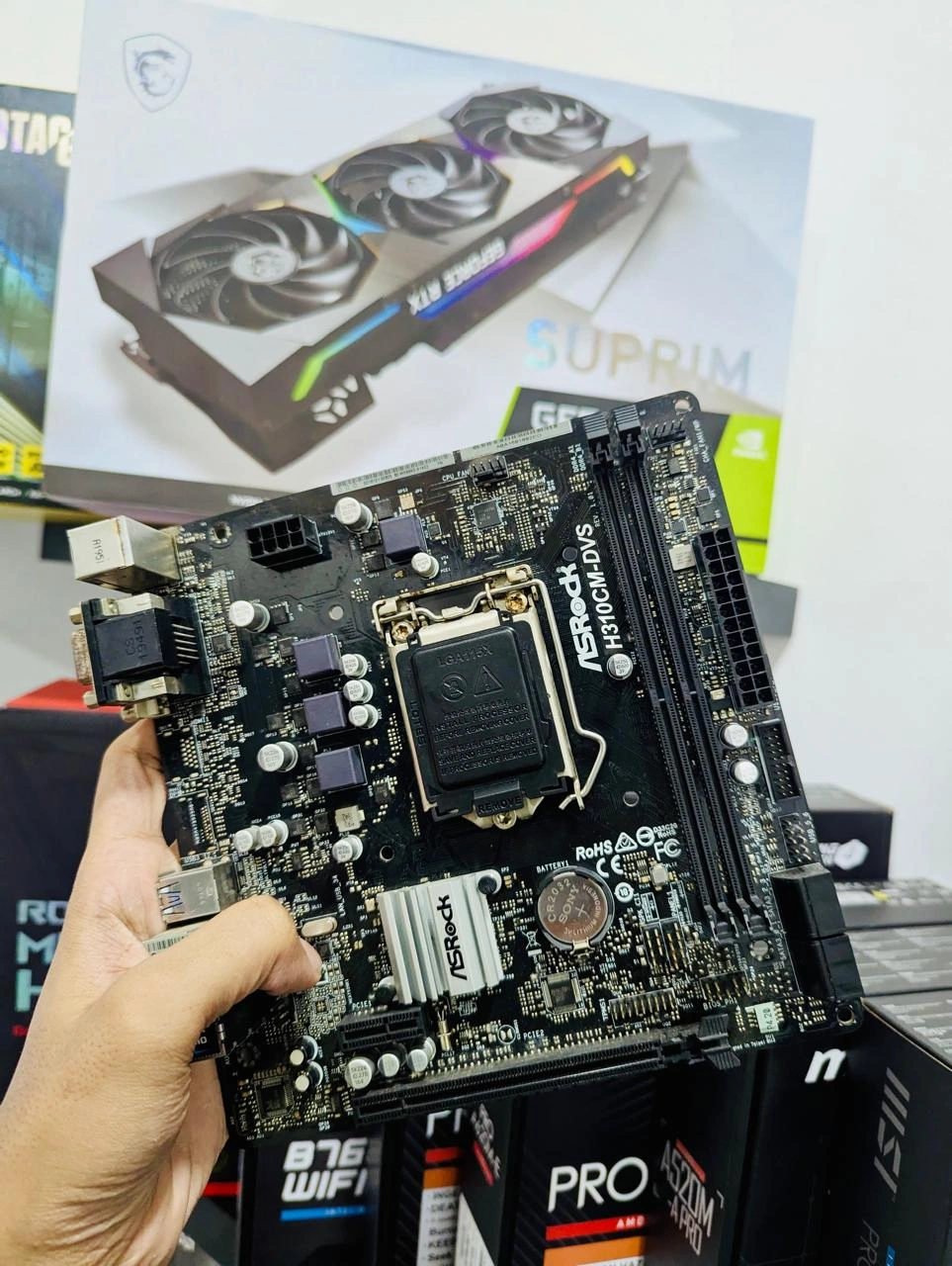 H310 COMPUTXSL USED H310 8TH GEN / 9TH GEN MOTHERBOARD - Image 1