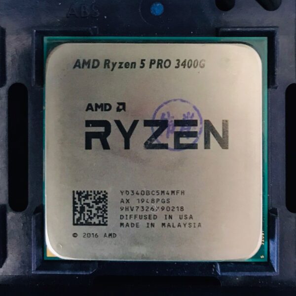 USED AMD RYZEN 5 3400G PROCESSOR