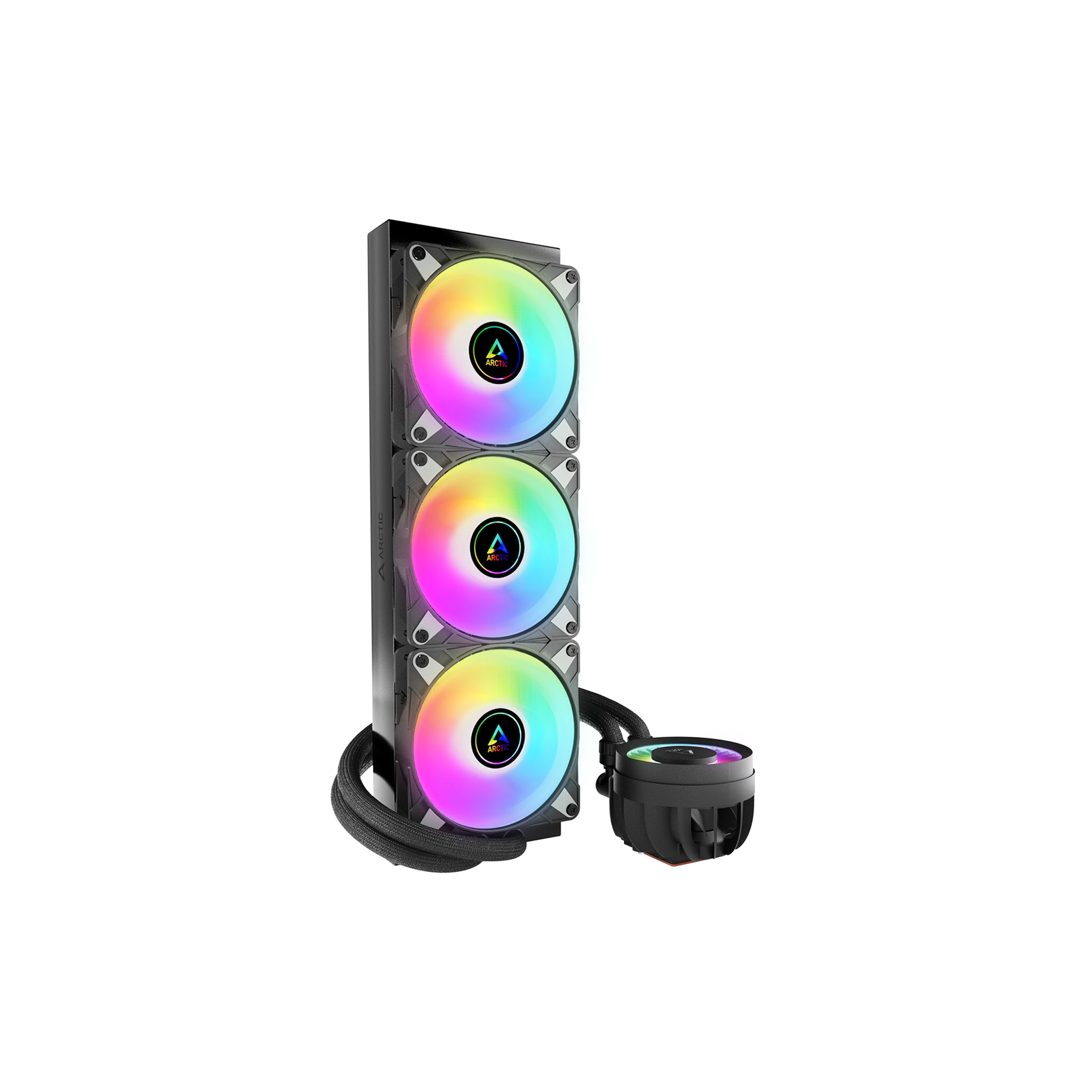 Arctic Liquid Freezer III 360 A-RGB Black Cooler computexsl Arctic Liquid Freezer III 360 A-RGB Black – High-Performance 360mm AIO CPU Cooler - Image 1