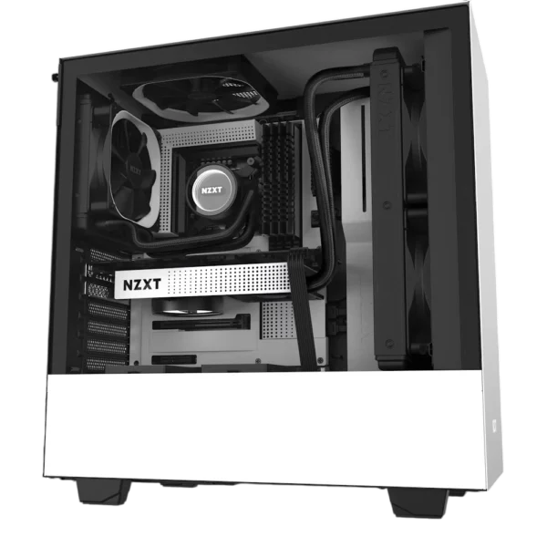 USED - NZXT H510 Compact White Mid Tower Case