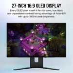 CORSAIR XENEON 27QHD240 27" OLED QHD (2560 X1440) 240Hz Gaming Monitor ( 3 YEARS WARRANTY ) - Image 3