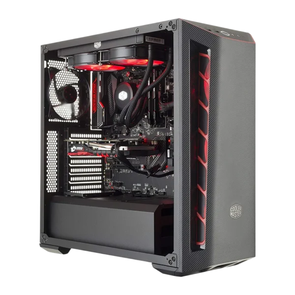 USED - Cooler Master MasterBox MB510L Red trim Cabinet