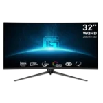 MSI G32CQ5P 32" Inch WQHD (2560 X 1440) 170HZ 1ms Adaptive Sync Curved Gaming Monitor