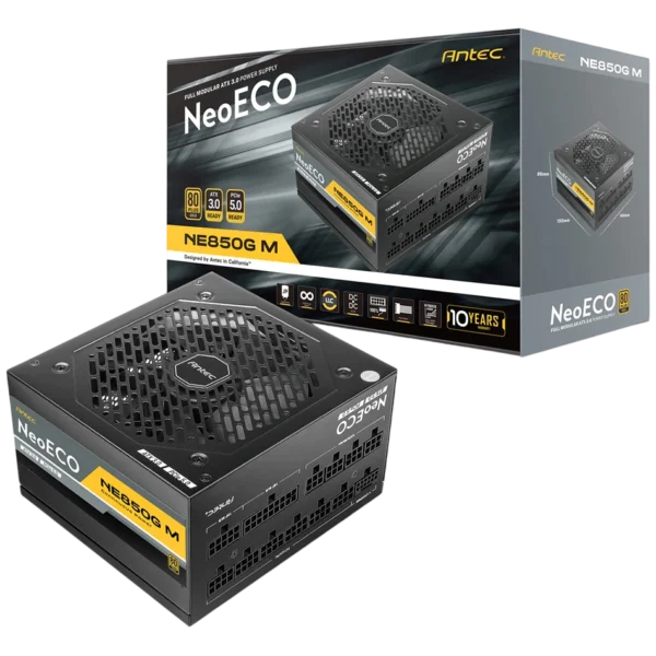 ANTEC NEOECO GOLD MODULAR NE850G M ATX 3.0 850W