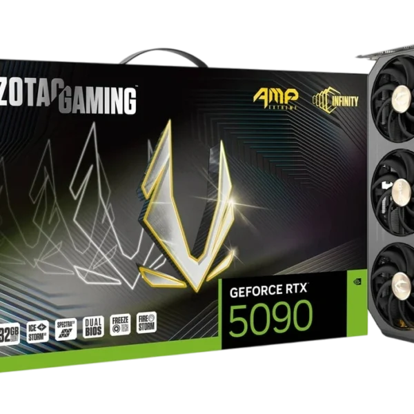 ZOTAC GAMING RTX 5090 AMP EXTREME INFINITY 32GB GRAPHICS CARD (5 YEARS WARRANTY)