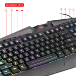 REDRAGON K503 HARPE RGB BACKLIT WIRELESS GAMING KEYBOARD - Image 2