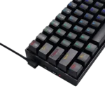 REDRAGON K530 PRO DRACONIC 60% COMPACT RGB WIRELESS MECHANICAL KEYBOARD, 61 KEYS TENKEYLESS DESIGNED 5.0 BLUETOOTH GAMING KEYBOARD AND 16.8 MILLION RGB LIGHTING FOR PC, TABLET, CELL PHONE - Image 2
