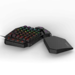 REDRAGON K585 DITI ONE-HANDED RGB MECHANICAL GAMING KEYBOARD, BLUE SWITCHES, PROFESSIONAL GAMING KEYPAD WITH 7 ONBOARD MACRO KEYS, DETACHABLE WRIST REST, 42 KEYS - Image 3