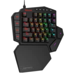 REDRAGON K585 DITI ONE-HANDED RGB MECHANICAL GAMING KEYBOARD, BLUE SWITCHES, PROFESSIONAL GAMING KEYPAD WITH 7 ONBOARD MACRO KEYS, DETACHABLE WRIST REST, 42 KEYS - Image 2