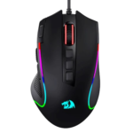 REDRAGON M612 PREDATOR RGB GAMING MOUSE, 8000 DPI WIRED OPTICAL GAMER MOUSE WITH 11 PROGRAMMABLE BUTTONS & 5 BACKLIT MODES, SOFTWARE SUPPORTS DIY KEYBINDS RAPID FIRE BUTTON