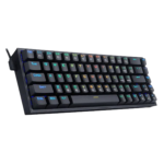 REDRAGON K631 CASTOR 65% WIRED RGB GAMING KEYBOARD - Image 3
