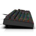 REDRAGON K582 SURARA RGB LED BACKLIT MECHANICAL GAMING KEYBOARD WITH104 KEYS, TACTILE BLUE SWITCHES ( 1 year warranty ) - Image 3