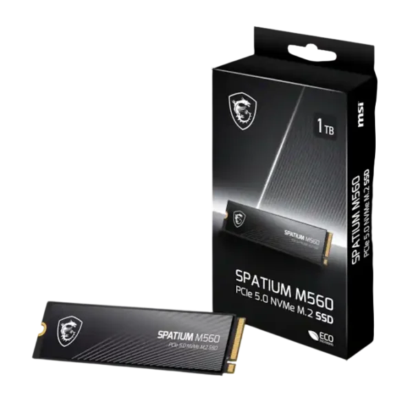 MSI SPATIUM M560 GEN5 NVME 1TB (5 Years Warranty)