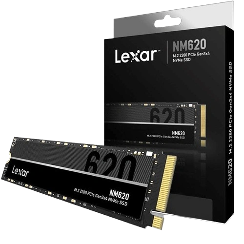 LEXAR NM620 M.2 GEN3X4 NVME 512GB (3 YEARS WARRANTY )
