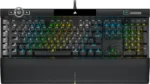 CORSAIR K100 RGB CHERRY MX SPEED BLACK MECHANICAL GAMING KEYBOARD ( 2 YEAR WARRANTY )