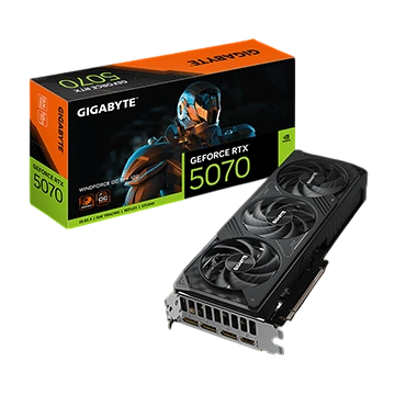 GIGABYTE RTX 5070 WINDFORCE OC SFF 12GB GRAPHICS CARD (3 YEARS WARRANTY)