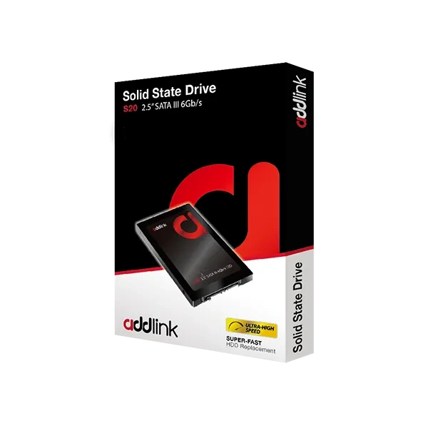 ADDLINK S20 SATA SSD 3D NAND 2.5 inch 120GB (3 Years Warranty )
