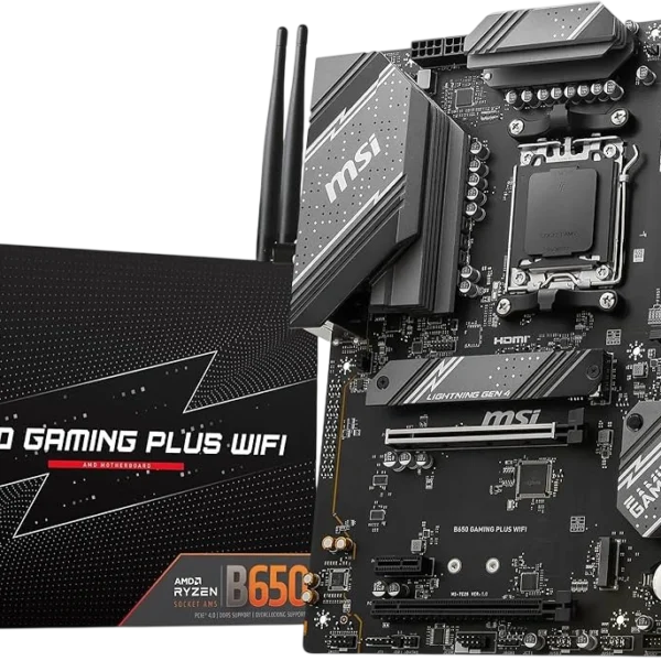 MSI B650 GAMING PLUS (WI-FI) DDR5 MOTHERBOARD( 3 YEARS WARRANTY)