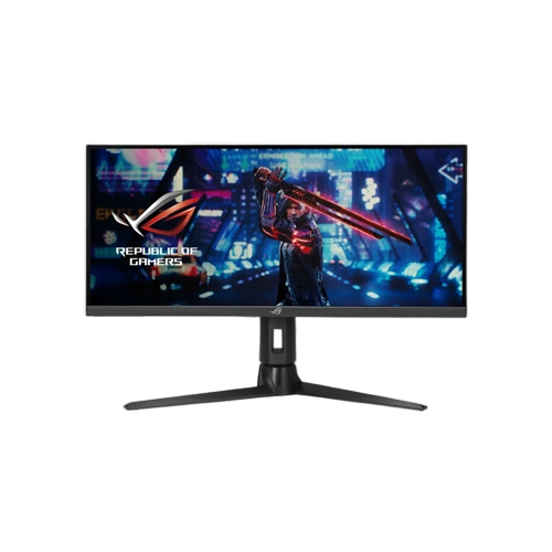 ASUS ROG STRIX GAMING XG309CM 30 INCH FAST IPS (2560X1080) 144HZ ((OVERCLOCK TO 220HZ)) 1MS ADAPTIVE-SYNC COMPATIBLE FRAMELESS GAMING MONITOR ( 3 YEARS WARRANTY )
