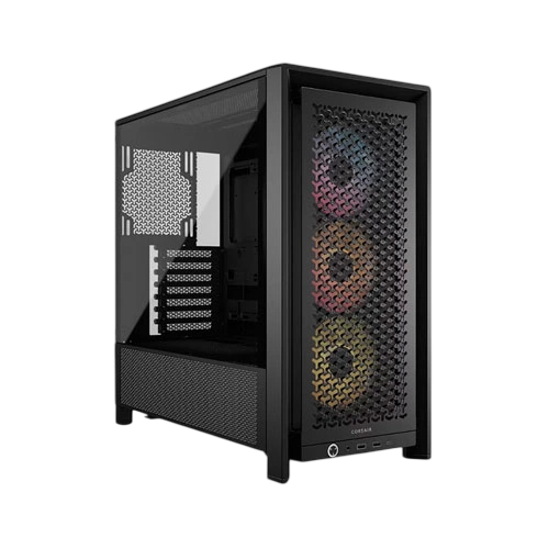 CORSAIR ICUE FRAME 4000D RS ARGB AIRFLOW MID-TOWER ATX BLACK CASE