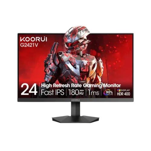 KOORUI 24" G2421V IPS 2K 180HZ GAMING MONITOR ( 3 YEARS WARRANTY)