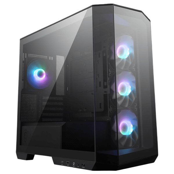 MSI MAG PANO 100R PZ MID-TOWER CASE- BLACK