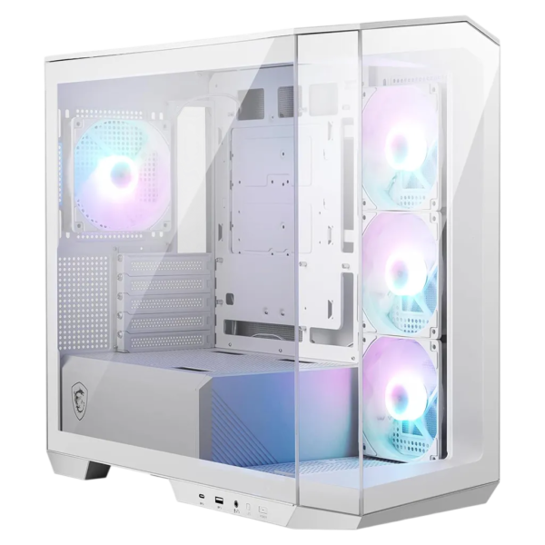 MSI MAG PANO 100R PZ MID-TOWER CASE- WHITE