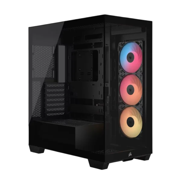 CORSAIR 3500X RS-R ARGB MID-TOWER CASE - BLACK