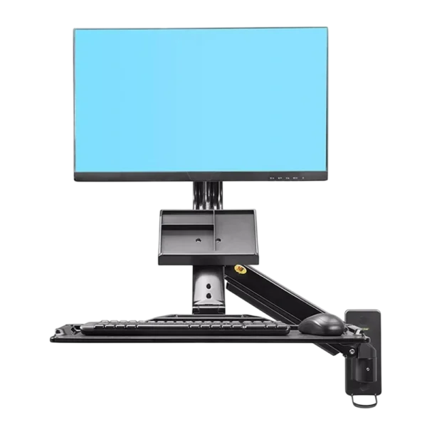 NB NORTH BAYOU MB32 GAS STRUT SIT & STAND MONITOR WALL MOUNT 19" - 27"