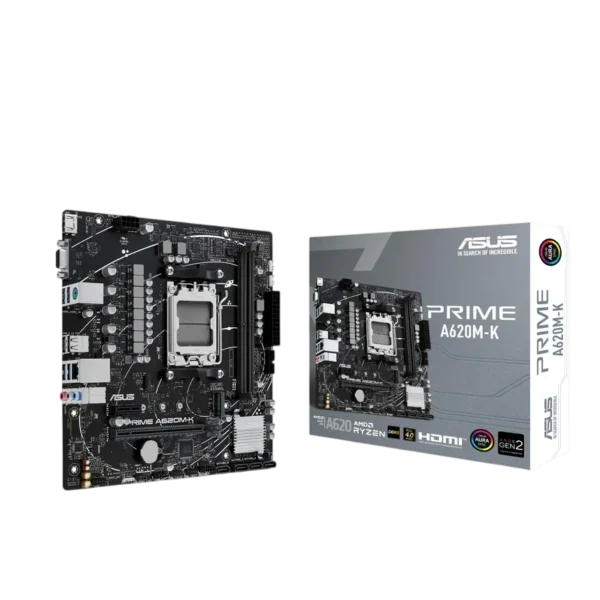 ASUS PRIME A620M-K DDR5 MOTHERBOARD (3 YEARS WARRANTY)