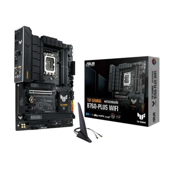 ASUS TUF GAMING B760-PLUS (WIFI) DDR5 MOTHERBOARD ( 3 YEARS WARRANTY)