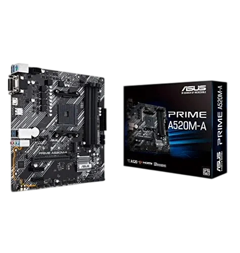 ASUS PRIME A520M-K (DDR4) MICRO ATX MOTHERBOARD (3 YEARS WARRANTY)