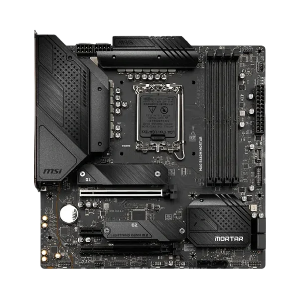 USED MSI MAG B660M MORTAR DDR4 GAMING MOTHERBOARD (3 MONTHS WARRANTY)