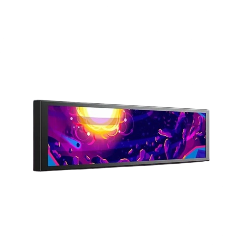 JUNGLE LEOPARD 9.16 INCH LCD MINI SECONDARY CUSTOMIZABLE 1920*480 IPS TEMPERATURE DISPLAY SCREEN