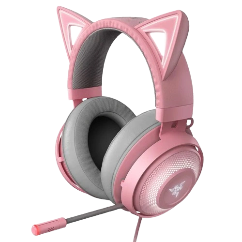 RAZER KRAKEN KITTY RGB USB GAMING HEADSET (1 YEAR WARRANTY)