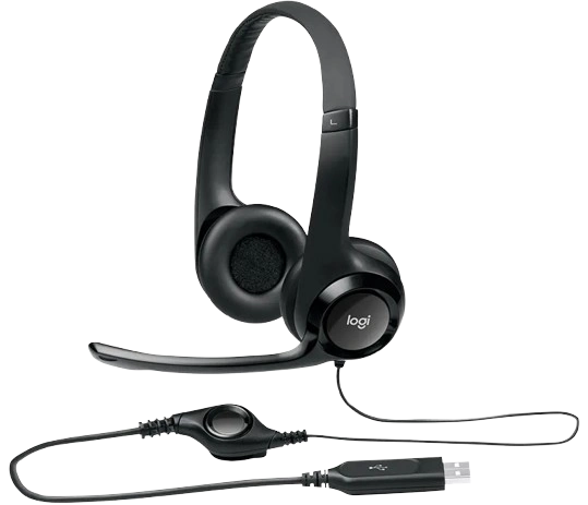 LOGITECH H390 USB HEADSET(1 YEAR WARRANTY)