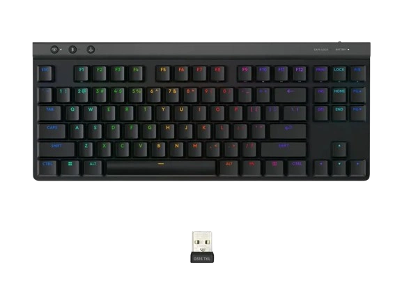 LOGITECH G515 LIGHTSPEED TKL WIRELESS GAMING KEYBOARD (1 YEAR WARRANTY)