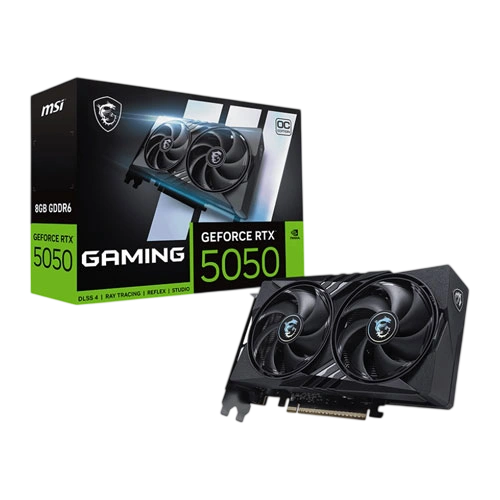 MSI GEFORCE RTX 5050 GAMING OC 8GB GDDR6 GRAPHICS CARD (3 YEARS WARRANTY)
