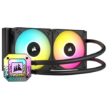 CORSAIR ICUE H100I ELITE CAPELLIX XT 240MM LIQUID COOLER ( 5 YEARS WARRANTY )