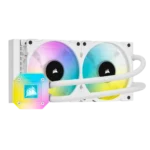 CORSAIR ICUE H100I ELITE CAPELLIX XT 240MM LIQUID COOLER - WHITE ( 5 YEARS WARRANTY )