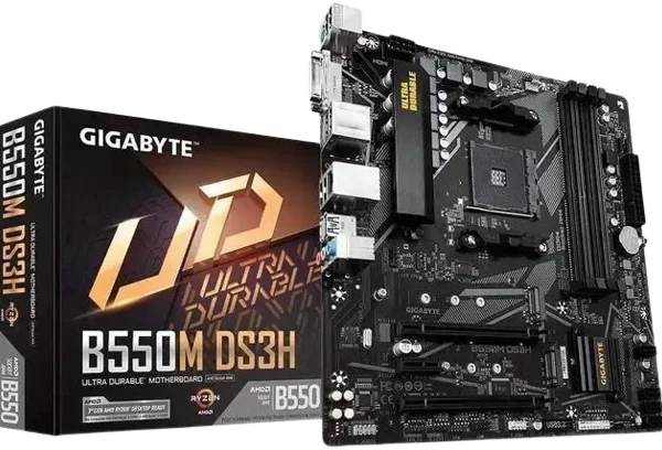 GIGABYTE B550M DS3H AC AMD MOTHERBOARD (3 YEARS WARRANTY)