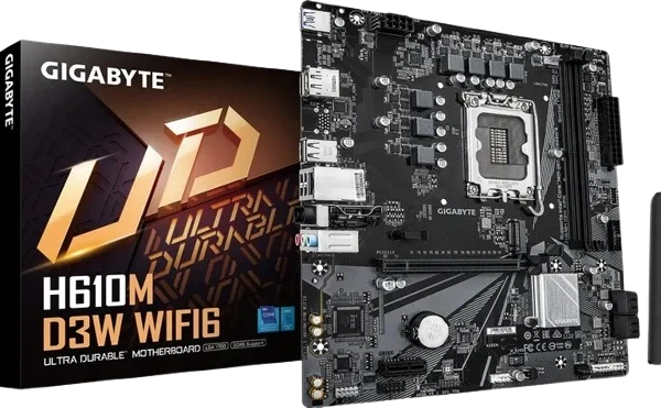 GIGABYTE H610M D3W WIFI6 DDR5 MOTHERBOARD (3 YEARS WARRANTY)