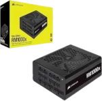 CORSAIR RM1000X - 1000 WATT 80 PLUS GOLD CERTIFIED FULLY MODULAR POWER SUPPLY ( 10 YEARS WARRATY)