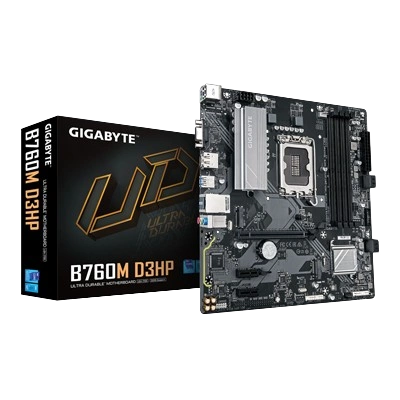 GIGABYTE B760M D3HP DDR5 MOTHERBOARD (3 YEARS WARRANTY)