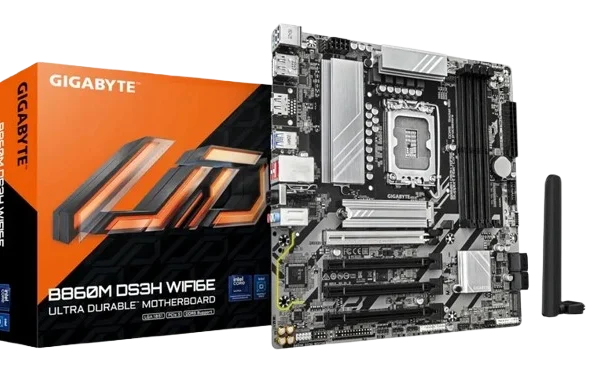 GIGABYTE B860M DS3H WIFI6E MOTHERBOARD (3 YEARS WARRANTY)