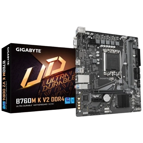 GIGABYTE B760M K V2 DDR4 MOTHERBOARD (3 YEARS WARRANTY)